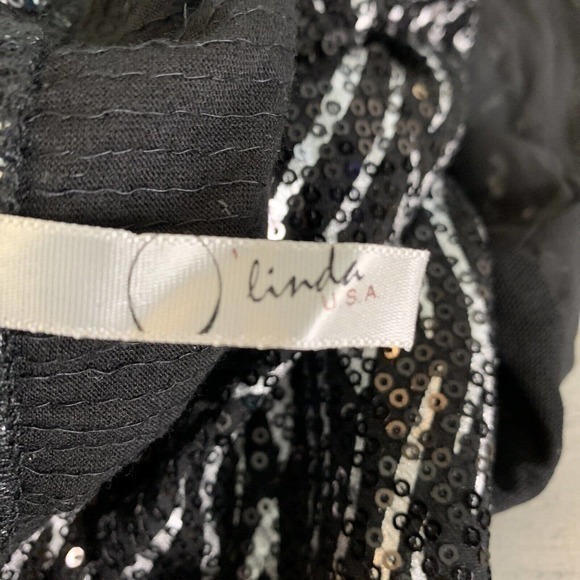 Linda USA, Sequence Zebra Sheer Strapless Tube Top Retro Y2K 90’s Mini Dress - Picture 4 of 7